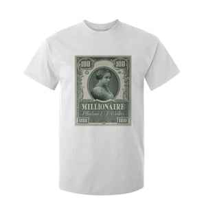 Madam C.J. Walker T Shirt For Kid Millionaire Black Women Pride TS09 White Print Your Wear