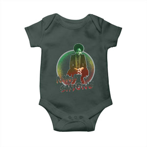 Nina Simone Baby Onesie Black Women History Pride TS09 Print Your Wear