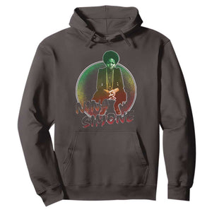 Nina Simone Hoodie Black Women History Pride TS09 Dark Chocolate Print Your Wear