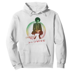 Nina Simone Hoodie Black Women History Pride TS09 White Print Your Wear