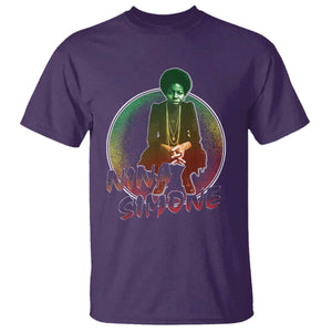 Nina Simone T Shirt Black Women History Pride TS09 Purple Print Your Wear