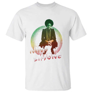 Nina Simone T Shirt Black Women History Pride TS09 White Print Your Wear