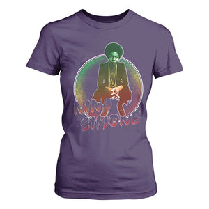 Nina Simone T Shirt For Women Black Women History Pride TS09 Purple Print Your Wear