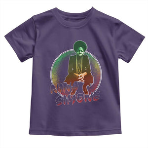 Nina Simone Toddler T Shirt Black Women History Pride TS09 Purple Print Your Wear