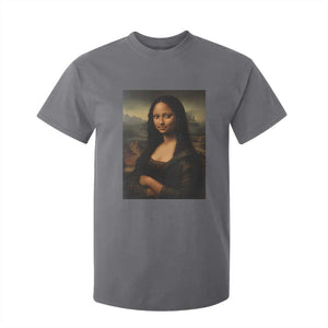 Black Mona Lisa T Shirt For Kid Melanin Pretty Aesthetic Black History TS09 Charcoal Print Your Wear