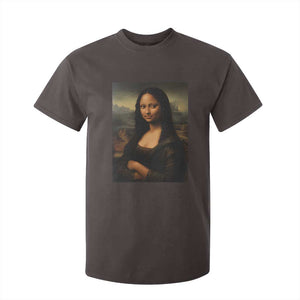 Black Mona Lisa T Shirt For Kid Melanin Pretty Aesthetic Black History TS09 Dark Chocolate Print Your Wear