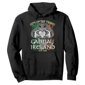 Galway Ireland Hoodie City Of The Tribes Est 1232 TS09 Black Print Your Wear