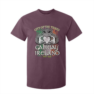 Galway Ireland T Shirt For Kid City Of The Tribes Est 1232 TS09 Maroon Print Your Wear