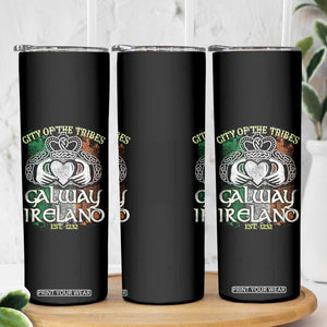 Galway Ireland Skinny Tumbler City Of The Tribes Est 1232 TS09 Print Your Wear