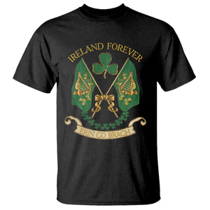 Irish Pride T Shirt Eirinn Go Brach Ireland Forever TS09 Black Print Your Wear