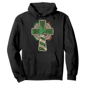 Irish Pride Hoodie Eirinn Go Brach Ireland For Ever TS09 Black Print Your Wear