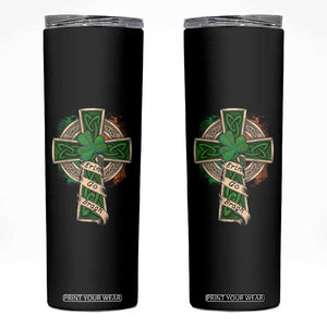 Irish Pride Skinny Tumbler Eirinn Go Brach Ireland For Ever TS09 Black Print Your Wear