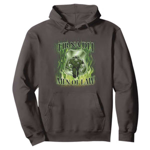 Patriotic Irish Pride Hoodie Fir Na Dli Men Of Law TS09 Dark Chocolate Print Your Wear