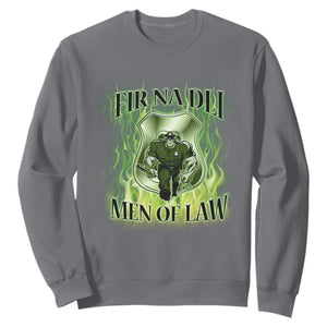 Patriotic Irish Pride Sweatshirt Fir Na Dli Men Of Law TS09 Charcoal Print Your Wear