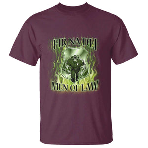 Patriotic Irish Pride T Shirt Fir Na Dli Men Of Law TS09 Maroon Print Your Wear