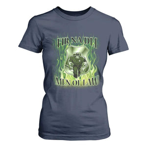 Patriotic Irish Pride T Shirt For Women Fir Na Dli Men Of Law TS09 Navy Print Your Wear