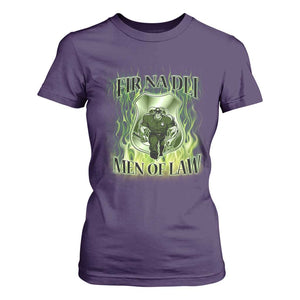 Patriotic Irish Pride T Shirt For Women Fir Na Dli Men Of Law TS09 Purple Print Your Wear