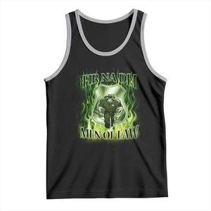 Patriotic Irish Pride Tank Top Fir Na Dli Men Of Law TS09 Black Athletic Heather Print Your Wear