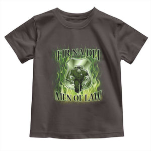Patriotic Irish Pride Toddler T Shirt Fir Na Dli Men Of Law TS09 Dark Chocolate Print Your Wear