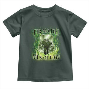 Patriotic Irish Pride Toddler T Shirt Fir Na Dli Men Of Law TS09 Dark Forest Green Print Your Wear