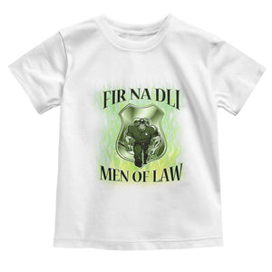 Patriotic Irish Pride Toddler T Shirt Fir Na Dli Men Of Law TS09 White Print Your Wear