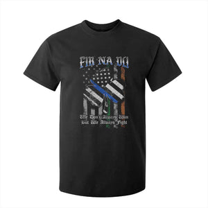 Fir Na Dli Men Of Law T Shirt For Kid We Don't Always Win But We Always Fight TS09 Black Print Your Wear