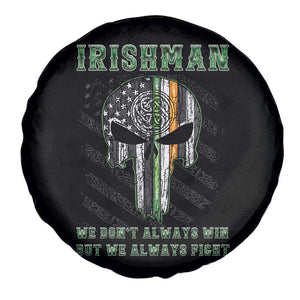 Irish Pride Spare Tire Cover We Don't Always Win But We Always Fight TS09 Print Your Wear