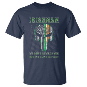 Irish Pride T Shirt We Don't Always Win But We Always Fight TS09 Navy Print Your Wear