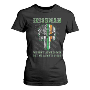 Irish Pride T Shirt For Women We Don't Always Win But We Always Fight TS09 Black Print Your Wear