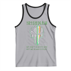 Irish Pride Tank Top We Don't Always Win But We Always Fight TS09 Athletic Heather Black Print Your Wear