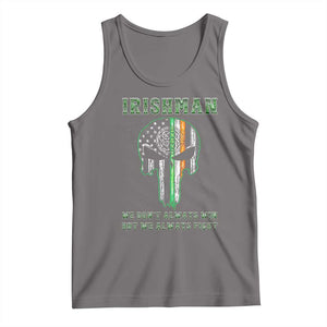 Irish Pride Tank Top We Don't Always Win But We Always Fight TS09 Deep Heather Print Your Wear