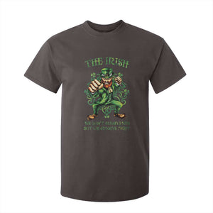 Irish Pride T Shirt For Kid We Don't Always Win But We Always Fight Funny Leprechaun TS09 Dark Chocolate Print Your Wear