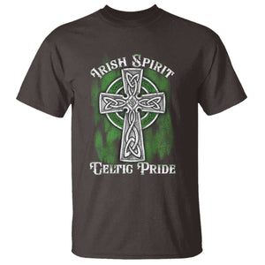 Irish Spirit Celtic Pride T Shirt TS09 Dark Chocolate Print Your Wear