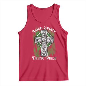 Irish Spirit Celtic Pride Tank Top TS09 Red Print Your Wear