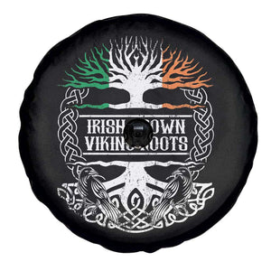 Irish Viking Spare Tire Cover Irish Grown With Viking Roots TS09 Print Your Wear