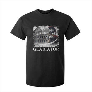 Gladiator Roman Warrior Colosseum T Shirt For Kid TS09 Black Print Your Wear