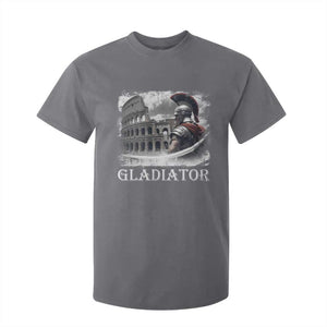 Gladiator Roman Warrior Colosseum T Shirt For Kid TS09 Charcoal Print Your Wear