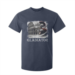 Gladiator Roman Warrior Colosseum T Shirt For Kid TS09 Navy Print Your Wear