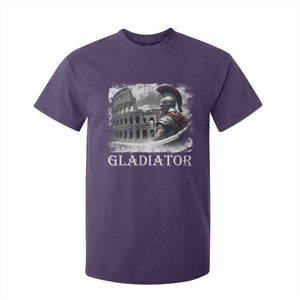 Gladiator Roman Warrior Colosseum T Shirt For Kid TS09 Purple Print Your Wear