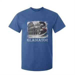 Gladiator Roman Warrior Colosseum T Shirt For Kid TS09 Royal Blue Print Your Wear