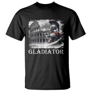 Gladiator Roman Warrior Colosseum T Shirt TS09 Black Print Your Wear
