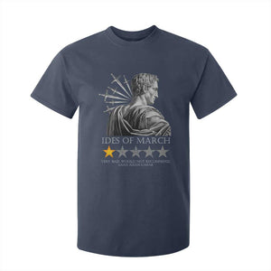 Julius Caesar T Shirt For Kid Ides Of March Very Bad Would Not Recommend TS09 Navy Print Your Wear