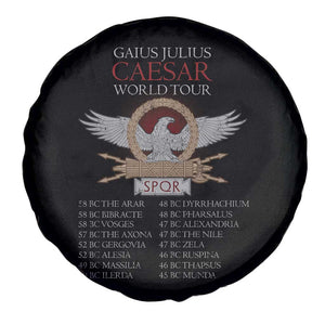 Julius Caesar World Tour Spare Tire Cover SPQR Roman History TS09 Print Your Wear
