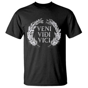 Julius Caesar Veni Vidi Vici T Shirt Latin Roman History TS09 Black Print Your Wear