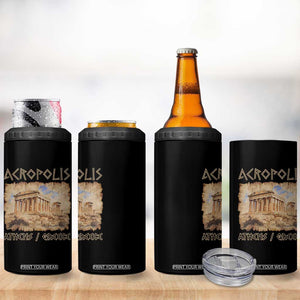 Acropolis Athens Greece Souvenir Greek Parthenon 4 in 1 Can Cooler Tumbler TS09 Print Your Wear