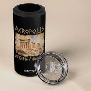 Acropolis Athens Greece Souvenir Greek Parthenon 4 in 1 Can Cooler Tumbler TS09 Print Your Wear