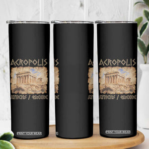 Acropolis Athens Greece Souvenir Greek Parthenon Skinny Tumbler TS09 Print Your Wear
