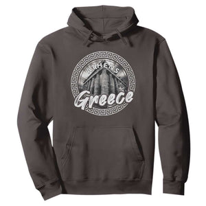 Greece Athens Parthenon Acropolis Hoodie TS09 Dark Chocolate Print Your Wear