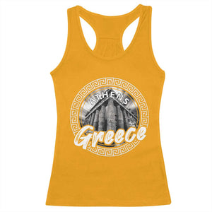 Greece Athens Parthenon Acropolis Racerback Tank Top TS09 Gold Print Your Wear