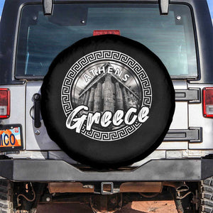 Greece Athens Parthenon Acropolis Spare Tire Cover TS09 No hole Black Print Your Wear